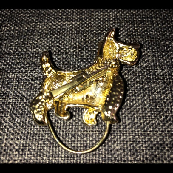 Vintage Schnauzer Dog Puppy Brooch Pin Beautiful and Vivid. Pl. C pics.BO3 - Picture 7 of 8